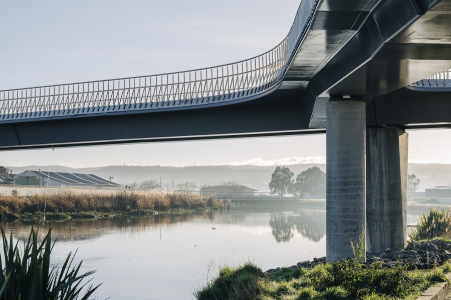 North Esk Pedestrian Bridge Wardle